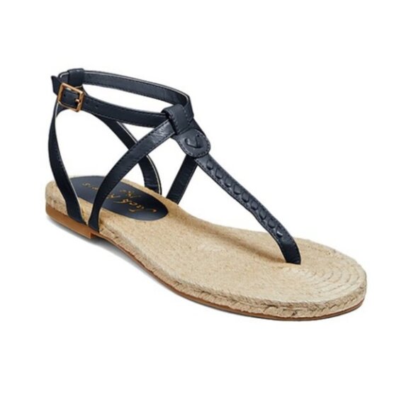 Jack Rogers Evie Espadrille Sandal Midnight Blue Size 9 NEW - Picture 1 of 6